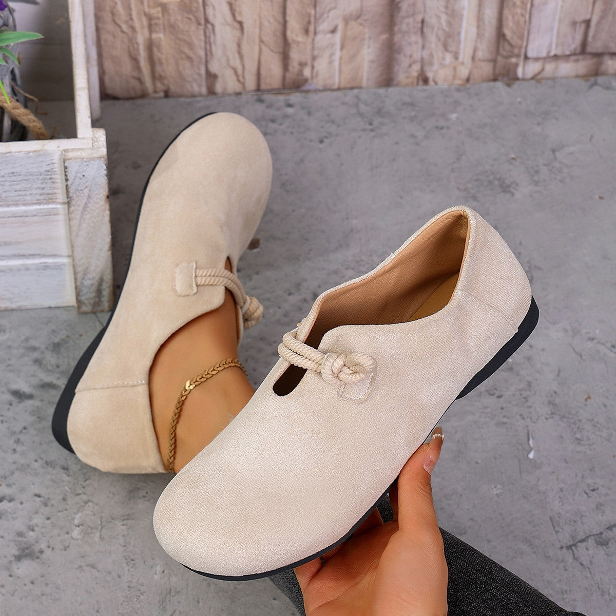 Orthopedic Balance Women’s Casual Flats – Soft Lightweight Slip-On Comfort Shoes