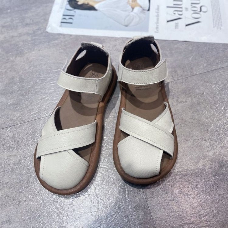 Orthopedic Balance Breathable Roman Sandals With A Closed Heel