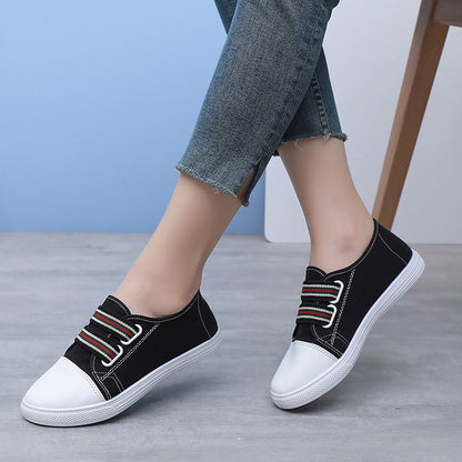 Orthopedic Balance Casual Canvas Slip-On Sneakers – Lightweight Everyday Comfort Shoes
