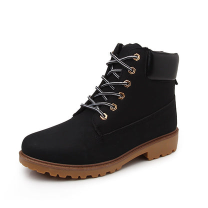 Orthopedic Balance High-Top Boots - Velvet Lined Comfort