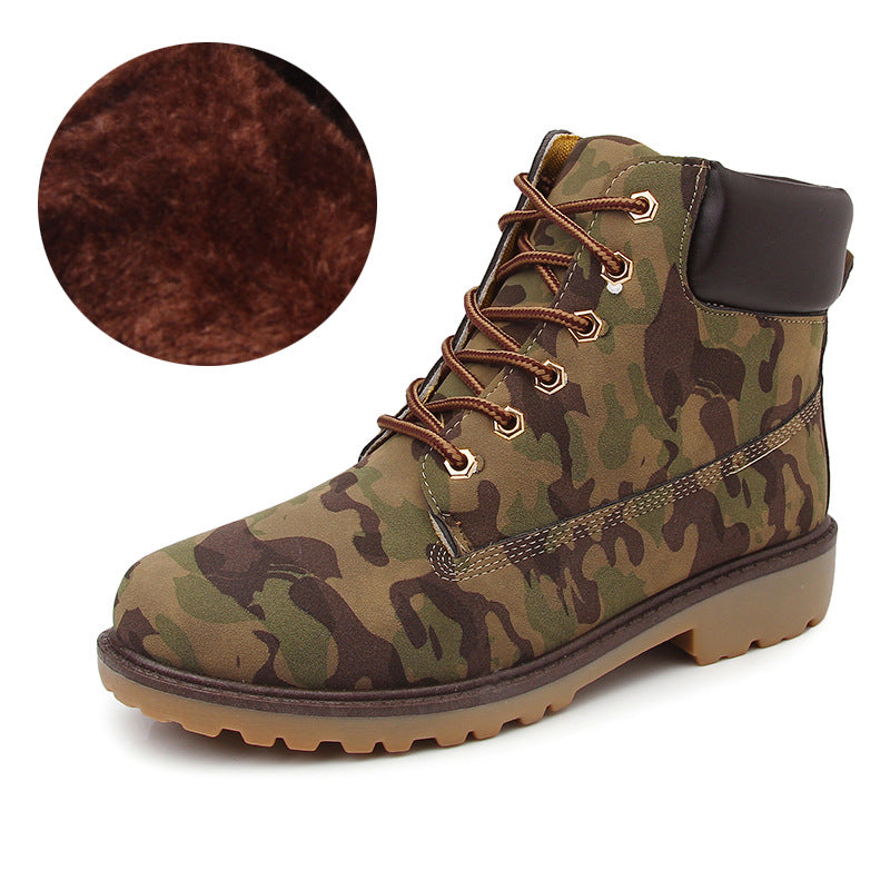 Orthopedic Balance High-Top Boots - Velvet Lined Comfort