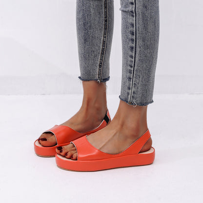 Ursa | Women’s Orthopedic Slingback Platform Comfort Sandals
