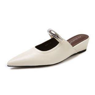 Orthopedic Balance | Pointed Toe Slip-On Mule Loafers
