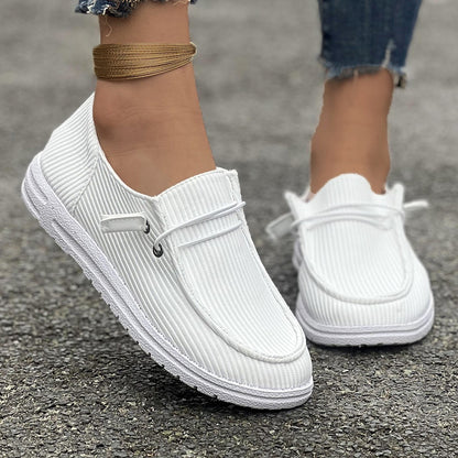Orthopedic Balance | Women’s Slip-On Comfort Loafers – Lightweight Casual Walking Shoes