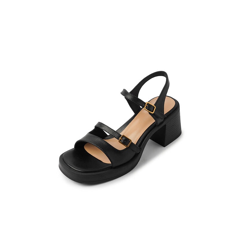 Lillian | Women’s Orthopedic Block Heel Open-Toe Strap Sandals