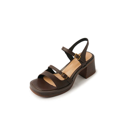 Lillian | Women’s Orthopedic Block Heel Open-Toe Strap Sandals