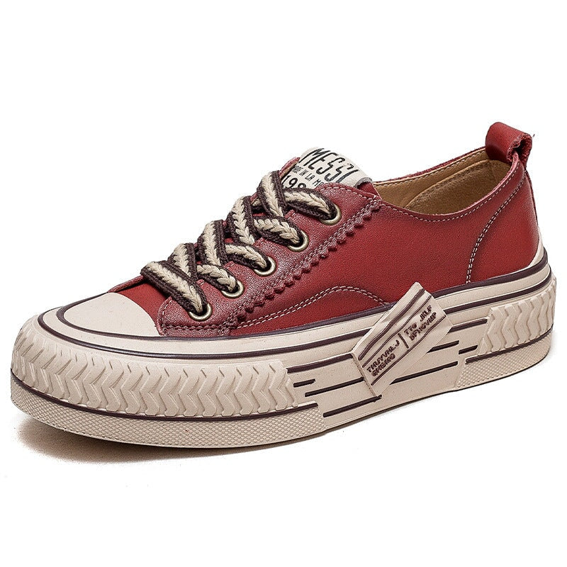Maisie | Women’s Orthopedic Casual Canvas Sneakers with Thick Sole