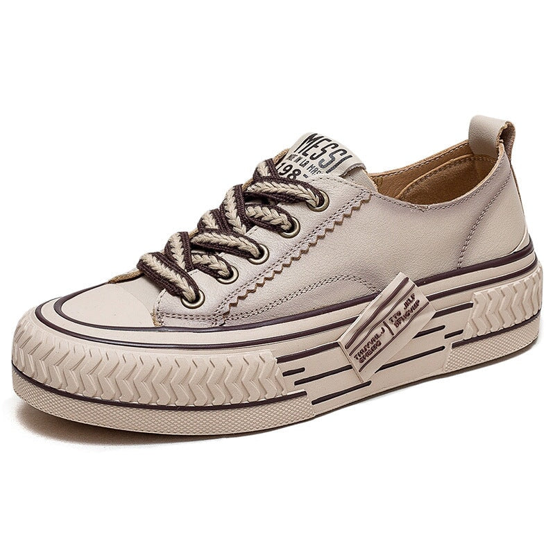 Maisie | Women’s Orthopedic Casual Canvas Sneakers with Thick Sole