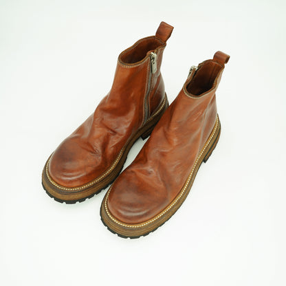 Alexander | Vintage Brown Leather Ankle Boots