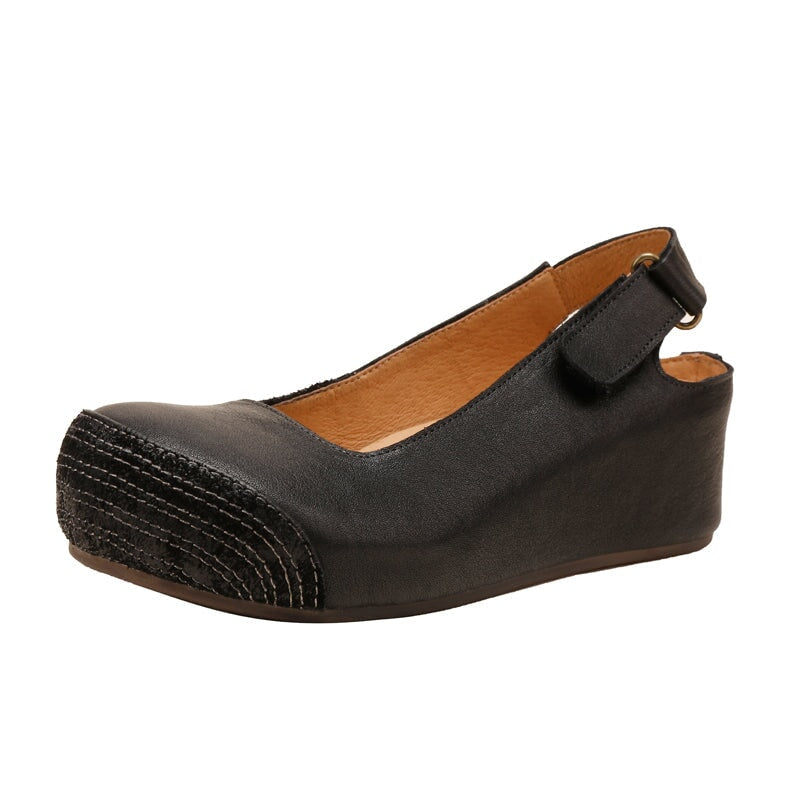Julia | Women’s Orthopedic Round-Toe Low-Heel Comfort Shoes