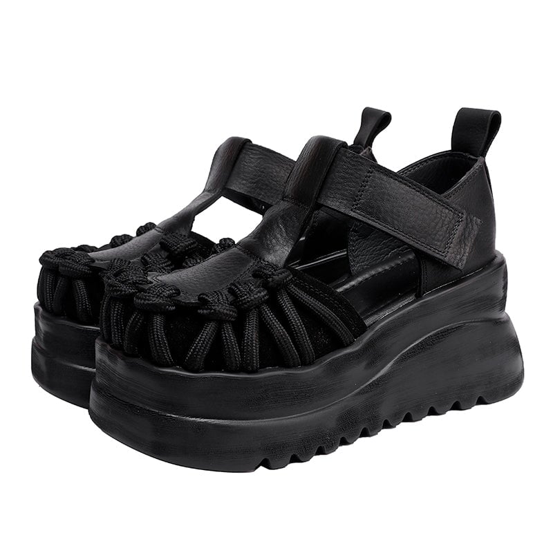 Kade | Women’s Orthopedic Retro Fisherman Sandals with Platform Sole
