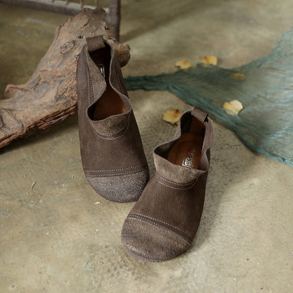 Kaylee | Handcrafted Soft Leather Orthopedic Slip-On Shoes