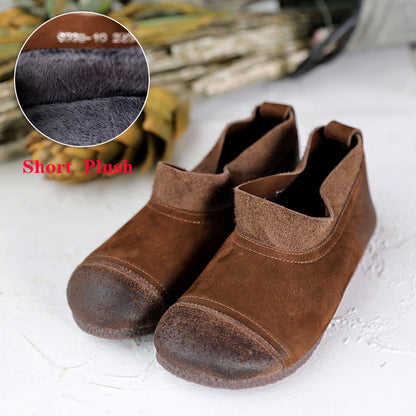 Kaylee | Handcrafted Soft Leather Orthopedic Slip-On Shoes