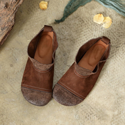 Kaylee | Handcrafted Soft Leather Orthopedic Slip-On Shoes