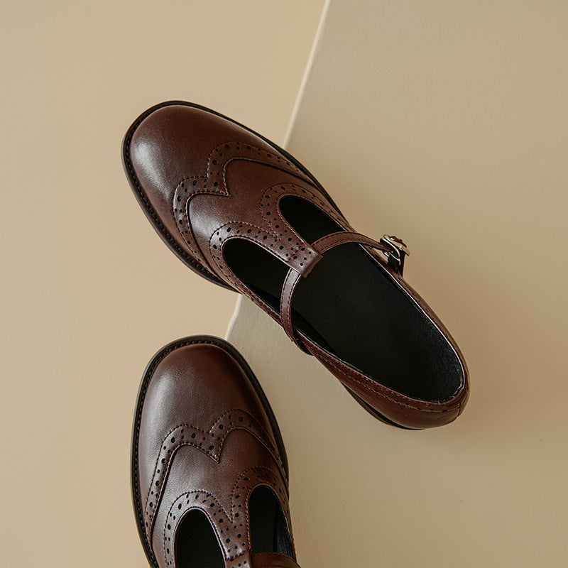 Orthopedic Balance Mary Jane Shoes - T-Strap Comfort