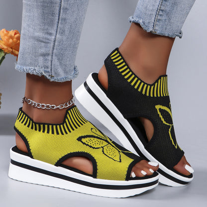 Orthopedic Balance Double Buckle Platform Comfort Slide Sandals