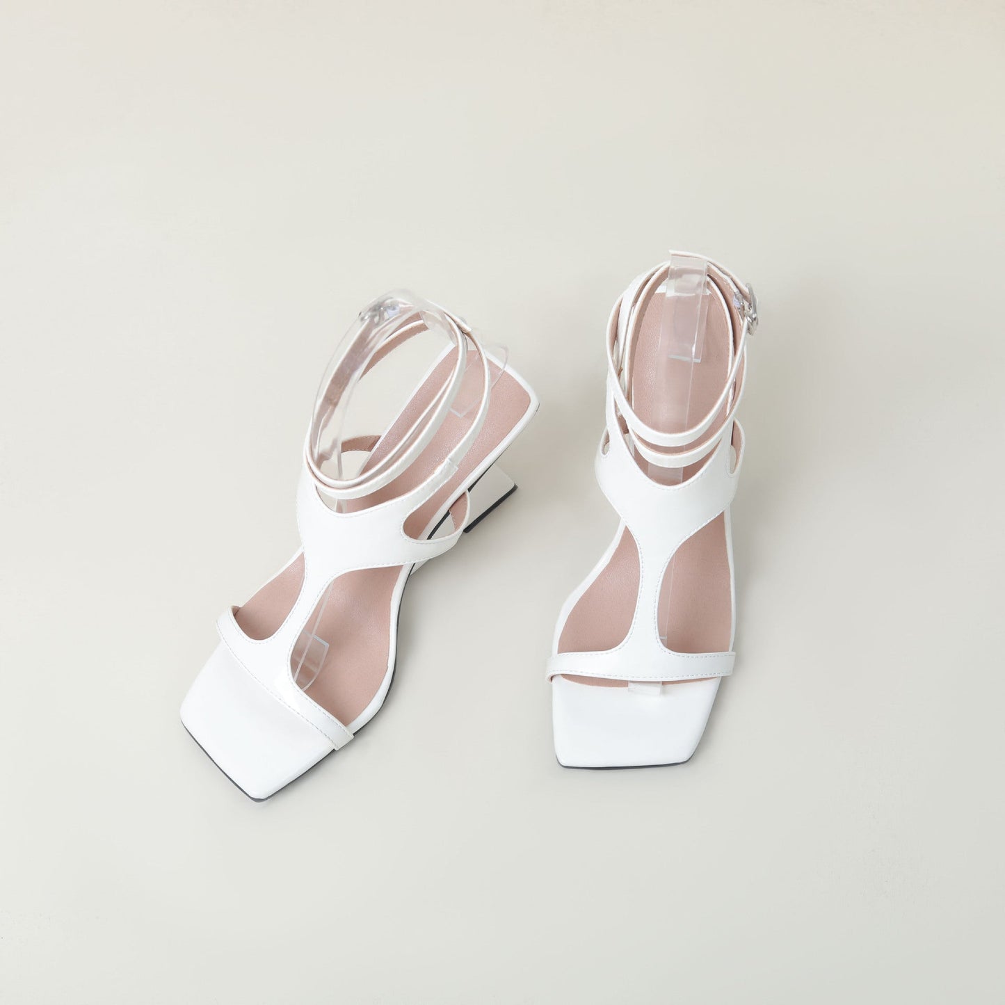 Orthopedic Balance Sexy And Unique Open-Toe Pumps With Pointed Toes