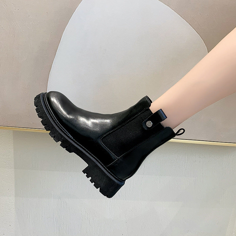 Elsa | Chunky Chelsea Ankle Boots