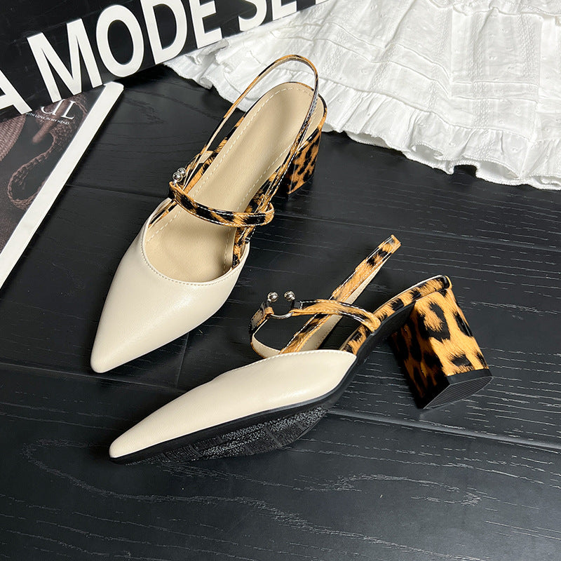 Orthopedic Balance Trendy Open-Toe Heeled Shoes For Summer - 