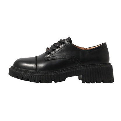 Orthopedic Balance Leather Platform Shoes - Supportive Heel