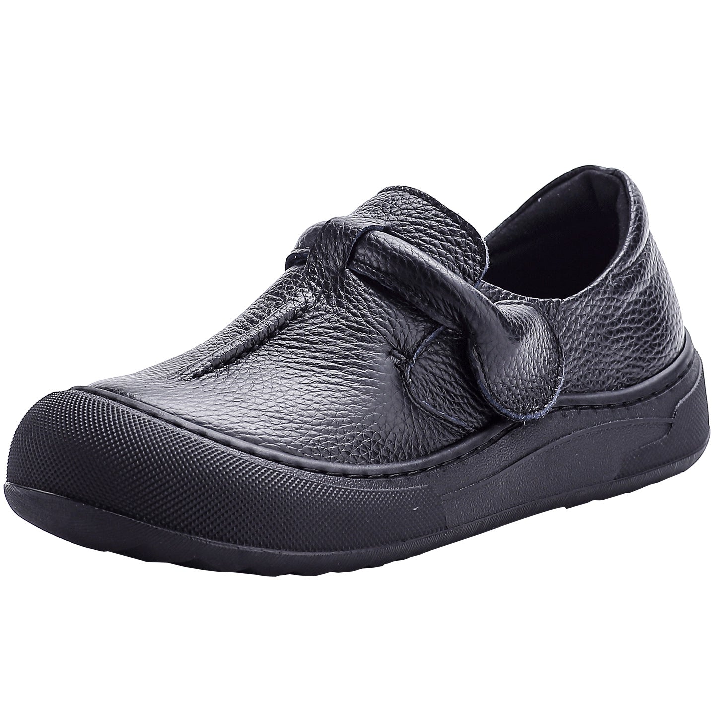 Orthopedic Balance Soft Leather Mother'S Shoes - Unique Vintage Comfort