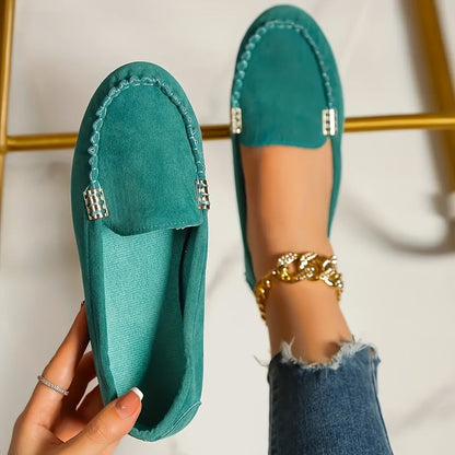Carter | Suede Moccasin Loafers – Slip-On Everyday Comfort