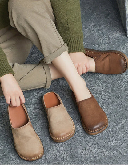 Maren | Soft Leather Slip-On Comfort Mules