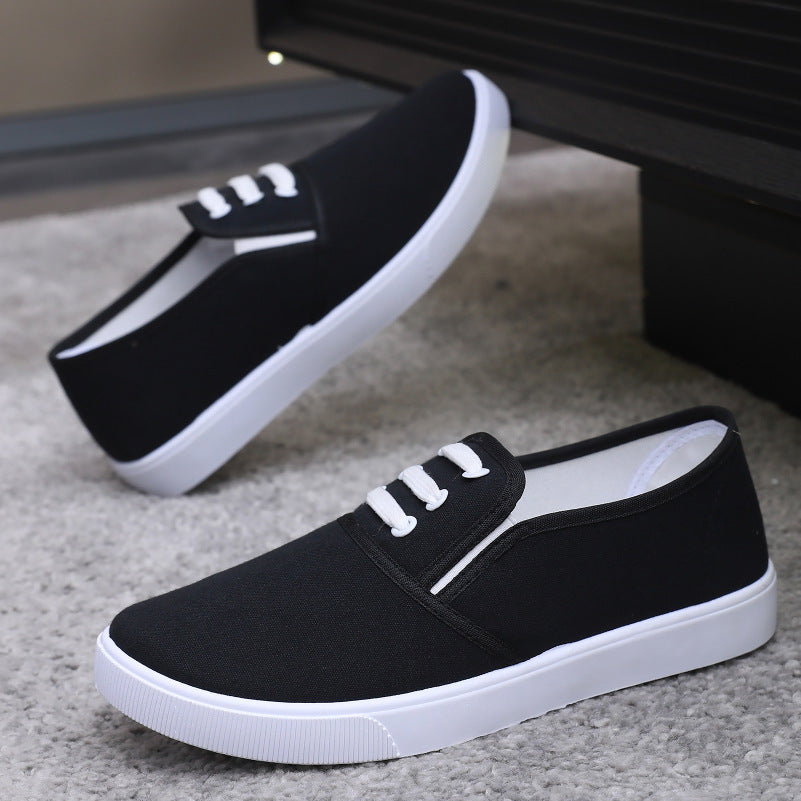 Orthopedic Canvas Slip-On Shoes – Lightweight Breathable Casual Sneakers
