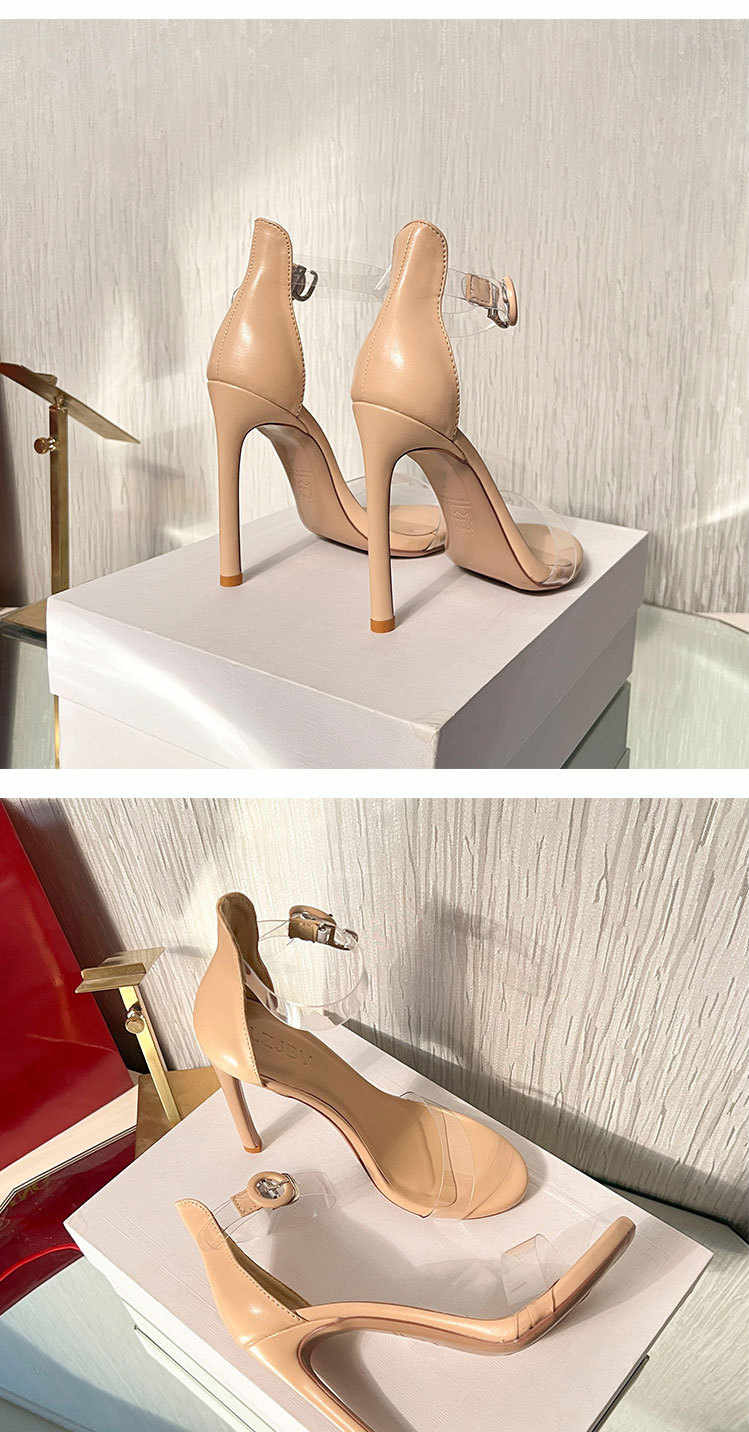 Orthopedic Balance Transparent Wedge Sandals