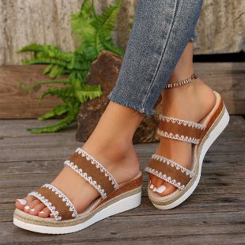 Orthopedic Balance Ethnic Hemp Sandals - Unique And Comfortable