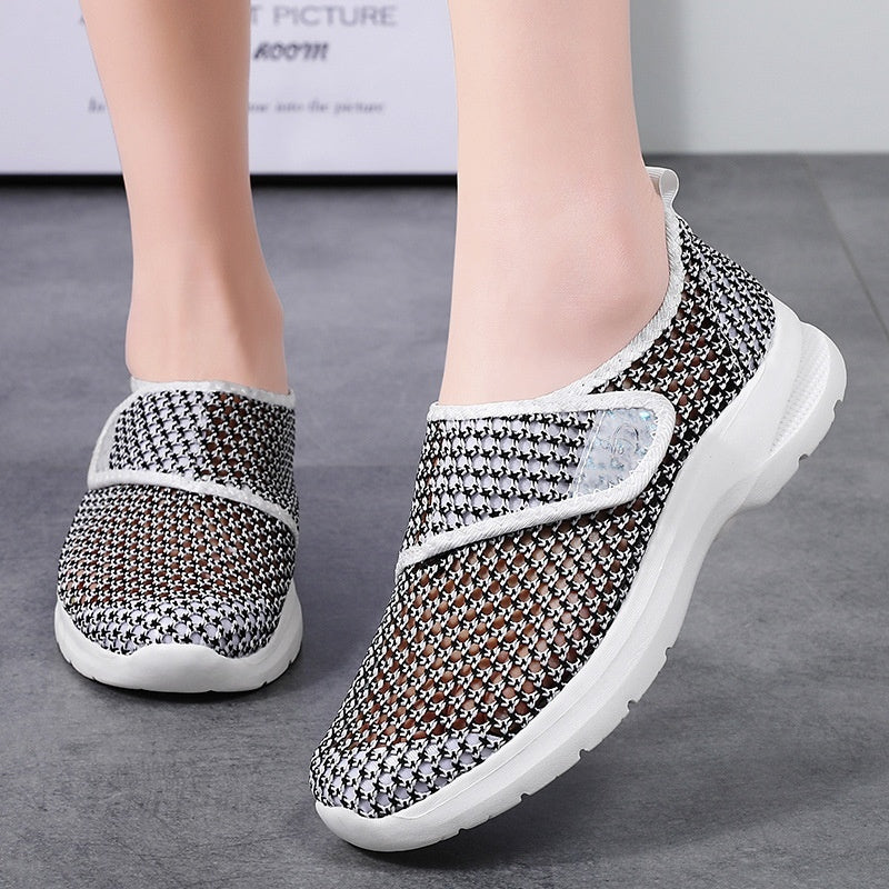 Orthopedic Balance Women’s Breathable Mesh Sneakers – Cloud Cushion Lightweight Walking Shoes