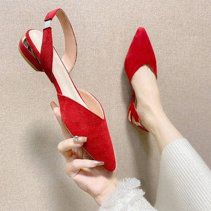 Orthopedic Balance Plus Size Open Low Heel Sandals