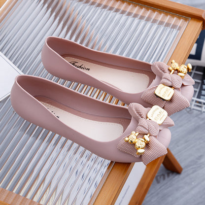 Umaya | Women’s Orthopedic Floral Embellished Ballet Flats