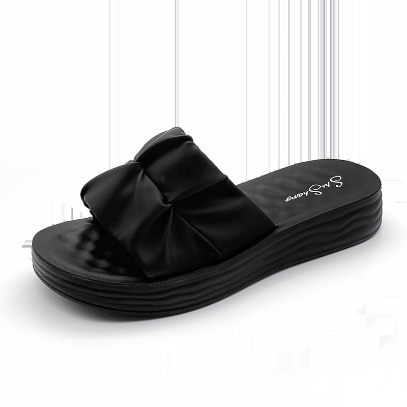 Orthopedic Balance | Cushioned Cross Strap Slide Sandals