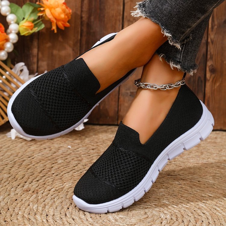 Orthopedic Balance Mesh Flats - Breathable Casual Shoes Women
