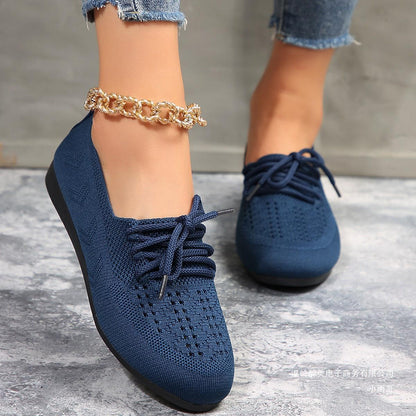 Orthopedic Balance Breathable Mesh Ballerina Flats - Unique Style And Comfort
