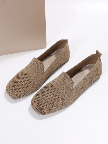 Amelia | Breathable Knit Slip-On Loafers with Orthopedic Cushioned Support