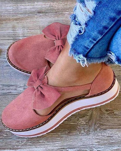 Dorothy | Women’s Orthopedic Casual Slip-On Bow Loafers