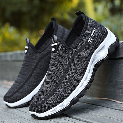 Eli | Slip-On Walking Sneakers with Cushioned Support Sole