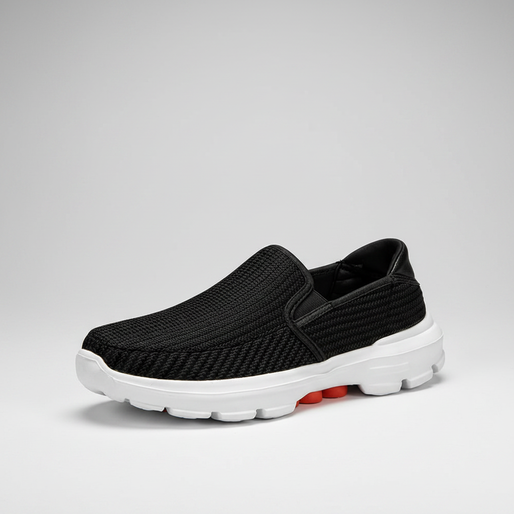 Orthopedic Balance Air Cushion Slip-On Sneakers – Breathable Comfort Walking Shoes