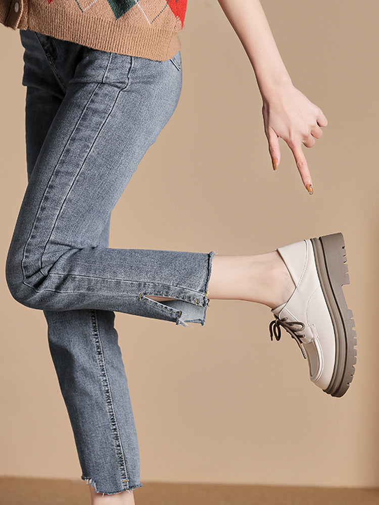 Orthopedic Balance Women's Shoes - Thick Heel Comfort