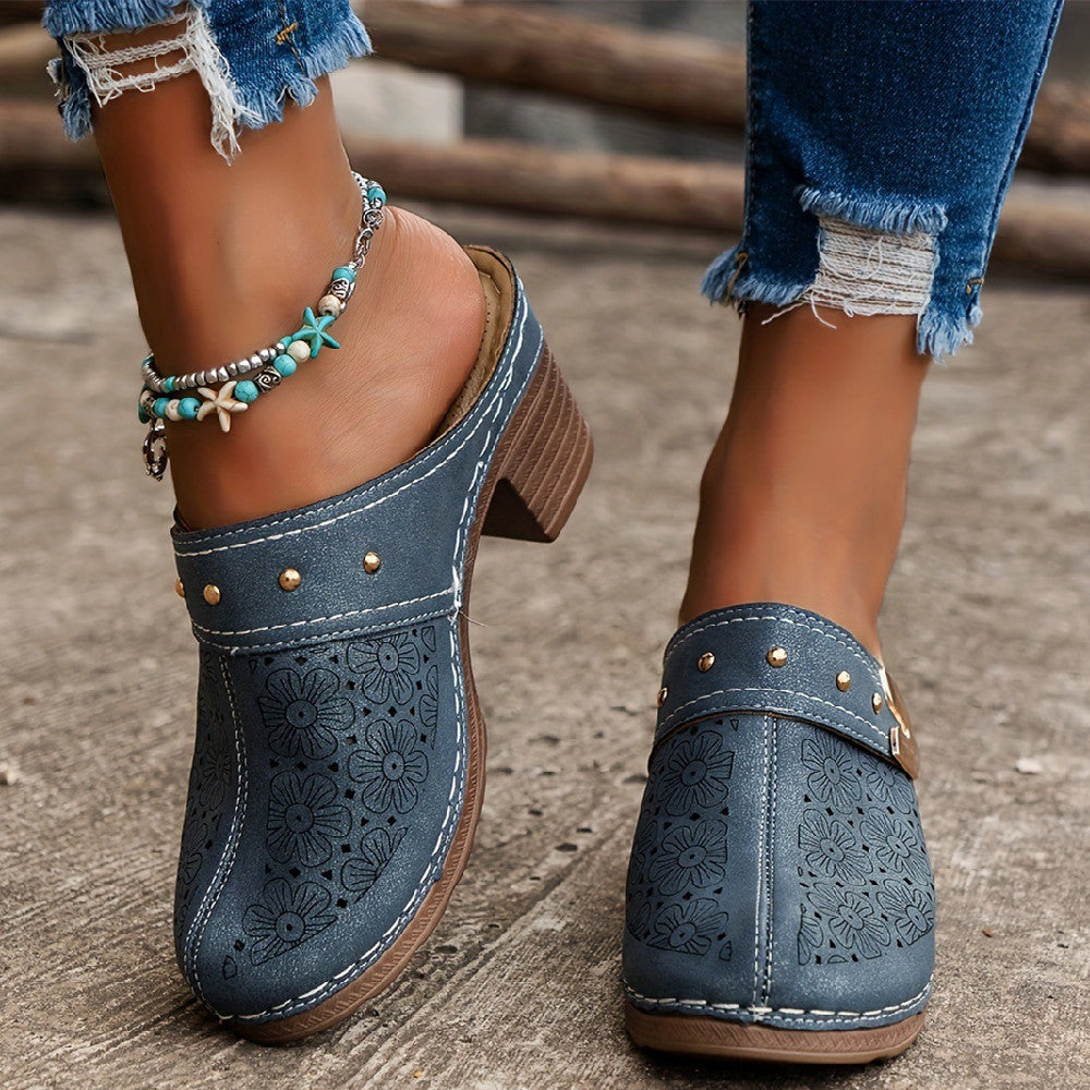 Orthopedic Balance Sandals - High Heel Comfort Clogs