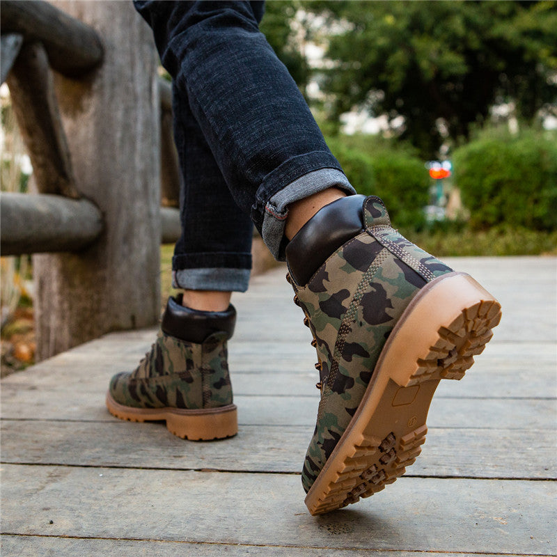 Orthopedic Balance High-Top Boots - Velvet Lined Comfort