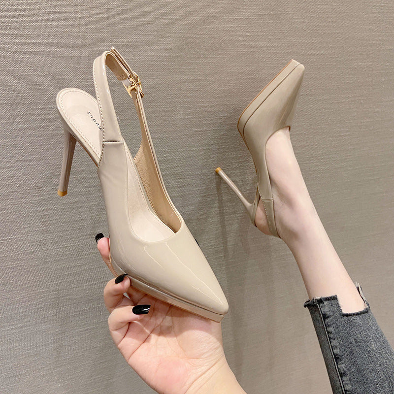 Eva | Women’s Orthopedic Pointed Toe Slingback High Heels