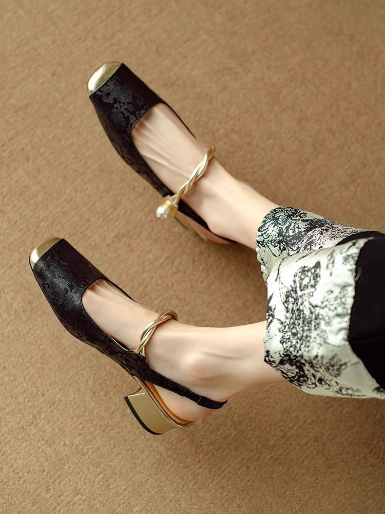 Orthopedic Balance Closed Toe Sandals - Elegant Comfort