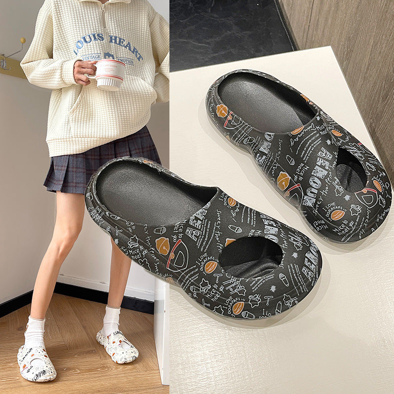 Orthopedic Balance Cartoon Print Lightweight Garden Clogs