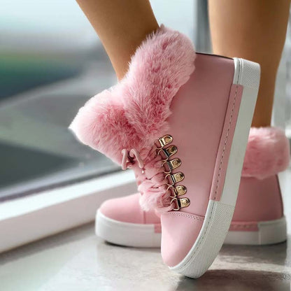 Hope | Women’s Orthopedic Winter Fur-Lined High-Top Sneakers