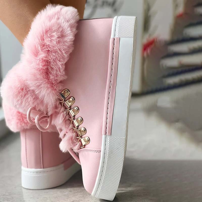 Hope | Women’s Orthopedic Winter Fur-Lined High-Top Sneakers