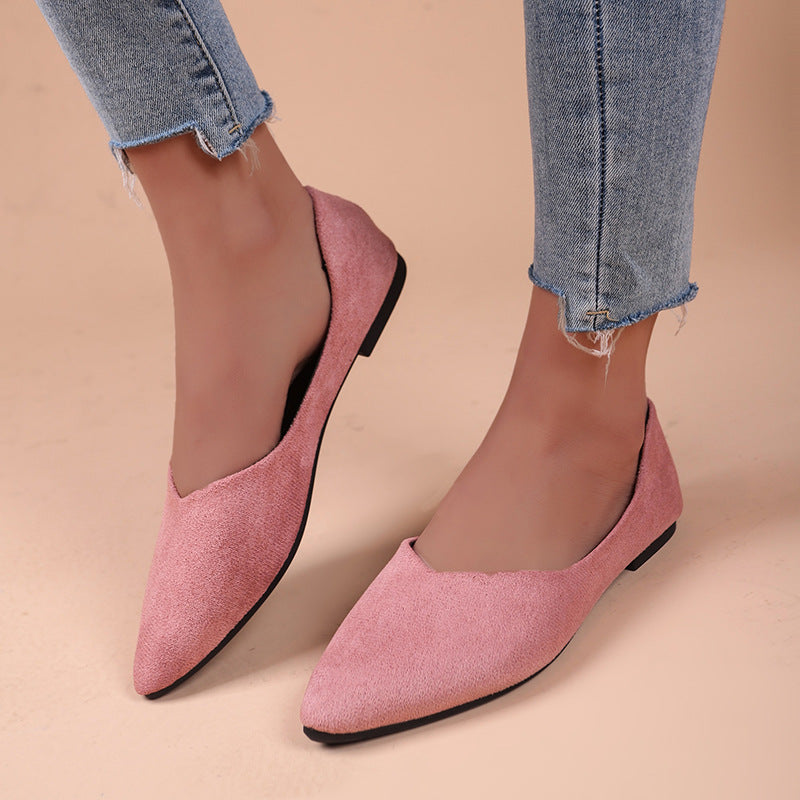 Orthopedic Balance Pointed Low Toe Shoes In Plus Sizes