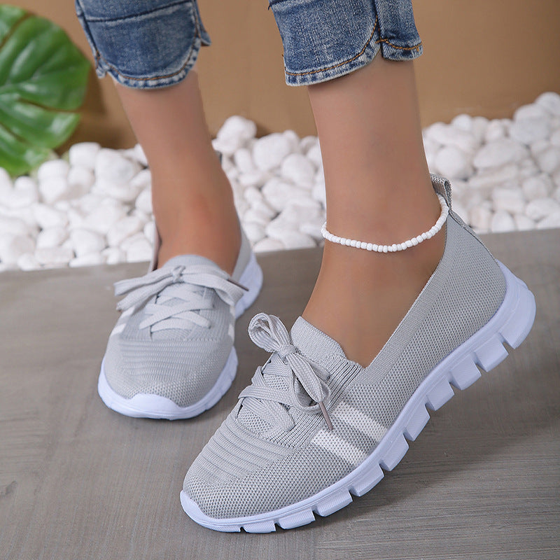 Orthopedic Balance Lace-Up Mesh Shoes - Comfort And Style